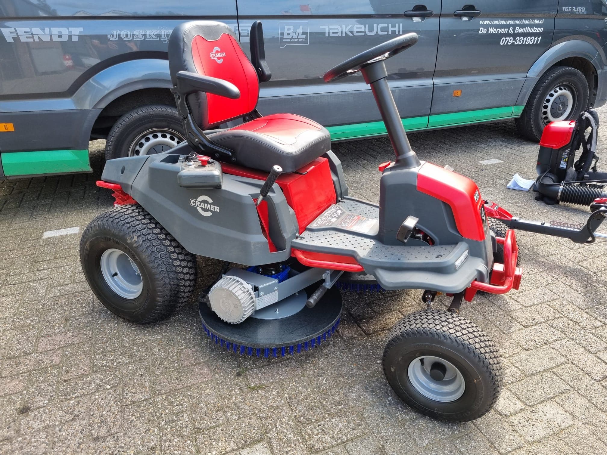 Accu borstel-/sleeptrekker configuratie